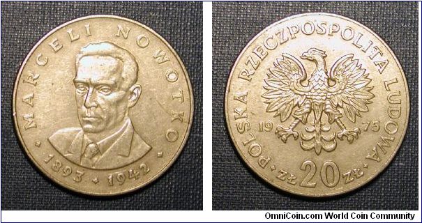 1975 Poland 20 Zloty