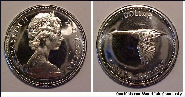 1967 Canada $1
Prooflike UNC.


Upgraded.