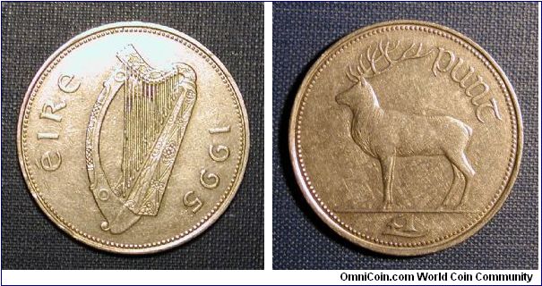 1995 Ireland Punt 1 Pound