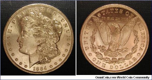 1884-O Morgan Dollar