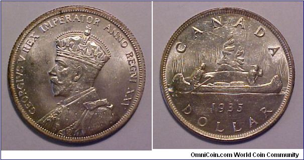 1935 $1 Canada