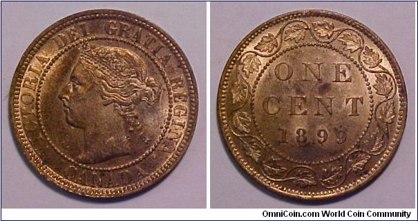 1899 Canada Large Cent