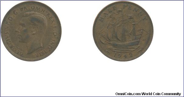 1942 Halfpenny