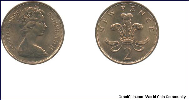 1975 Two Pence