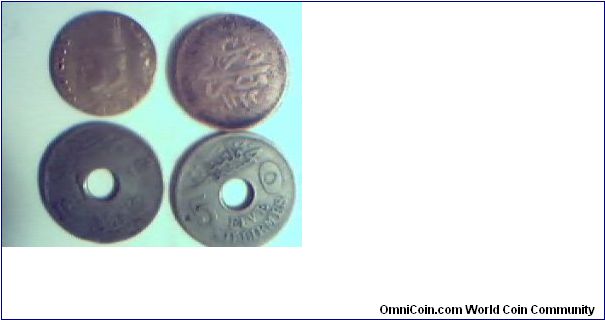 some of old egyption coins