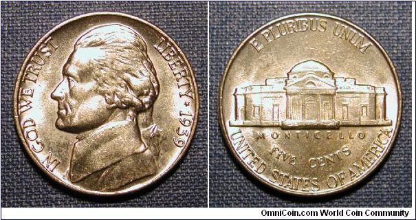 1939 Jefferson Nickel