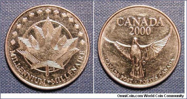 2000 Canada Millennium Token