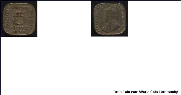 British India coin