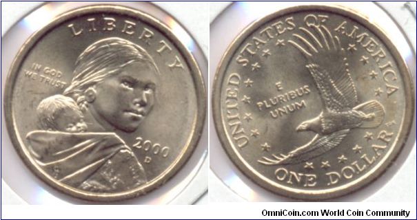 1 Dollar USA 2000.