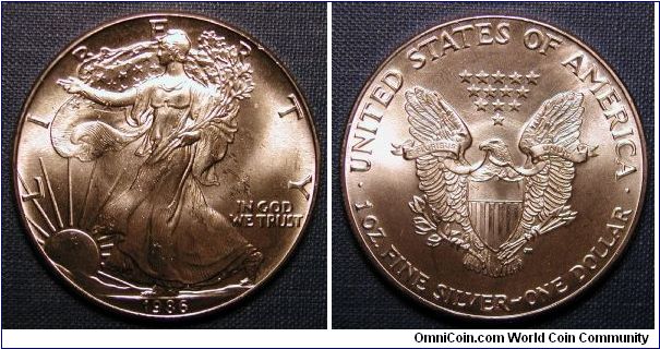 1986 Silver American Eagle