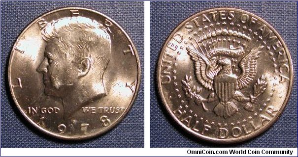 1978-D Kennedy Half Dollar