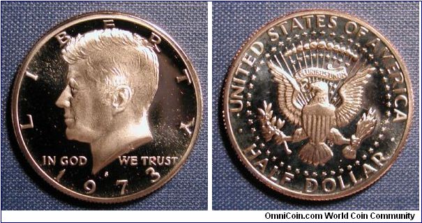 1973-S Kennedy Half Dollar Proof