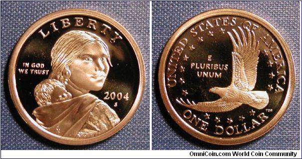 2004-S Sacagawea Dollar Proof