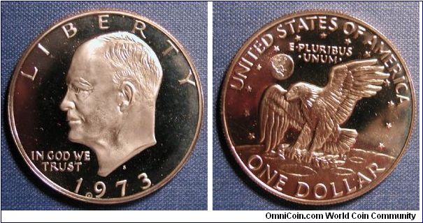 1973-S Eisenhower Dollar Proof