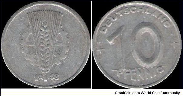 10 Pfennig 1948 A