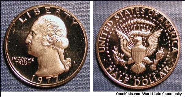 1977-S Washington Quarter Proof