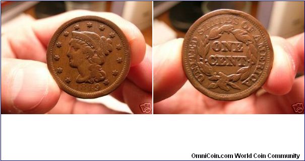 US Large Cent 1849N5