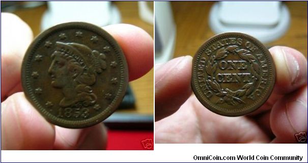 US Large Cent 1853N11