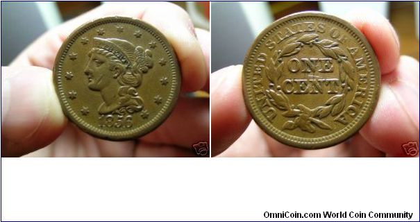 US Large Cent 1856N15