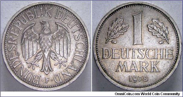 1 Deutsche Mark, F.                                                                                                                                                                                                                                                                                                                                                                                                                                                                                                 