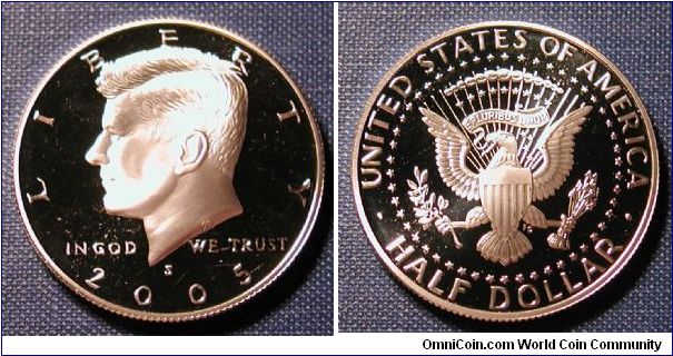 2005-S Kennedy Half Dollar Silver Proof