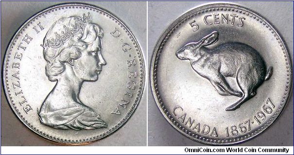Centennial nickel.                                                                                                                                                                                                                                                                                                                                                                                                                                                                                                  