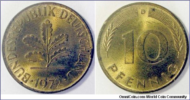 10 Pfennig.                                                                                                                                                                                                                                                                                                                                                                                                                                                                                                         