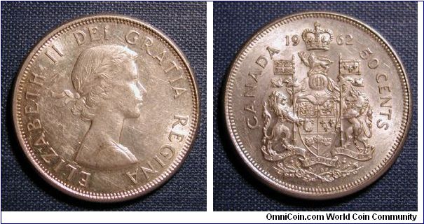 1962 Canada 50 Cents