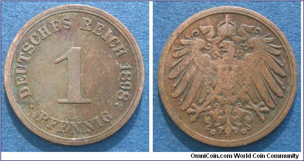 Deutsches Reich 1 Pfennig