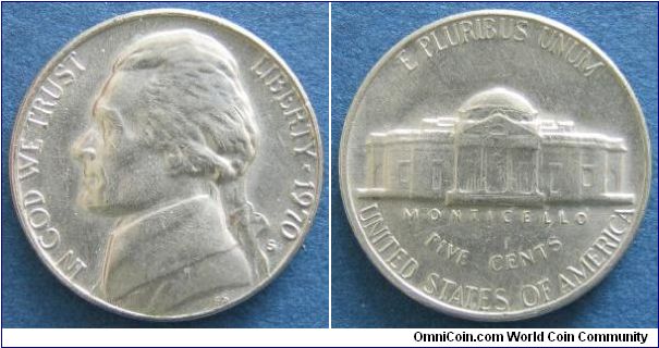 5 cents Jefferson S