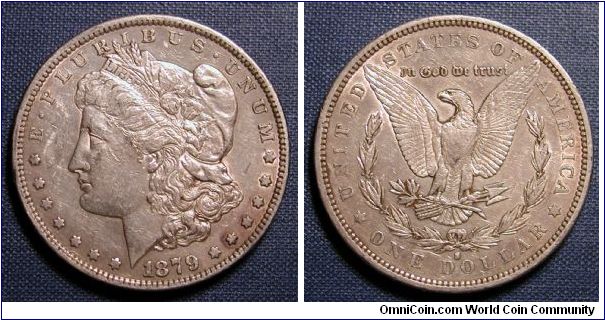 1879-S Morgan Dollar