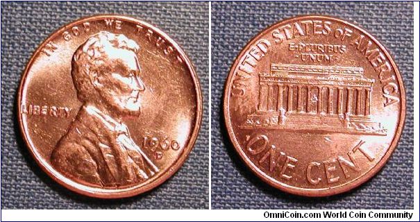1960-D Lincoln Cent Small Date Variety