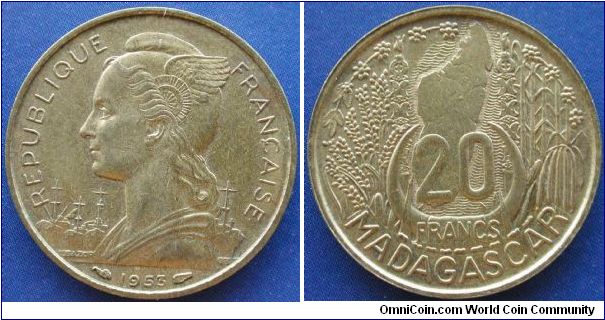 20 francs Aluminium-bronze