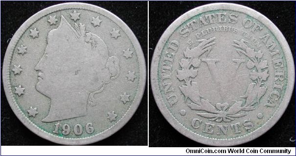 5 cents
Cu-Ni
Liberty head