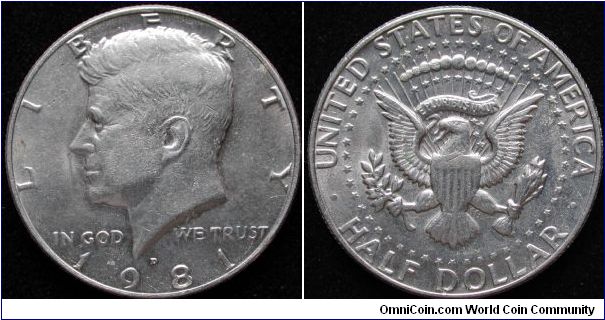 1 half Dollar
Cu-Ni
Kennedy