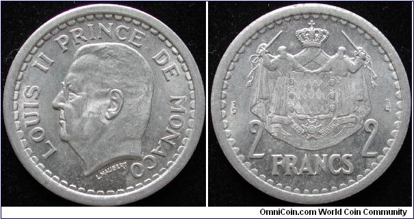 2 Francs
Aluminium