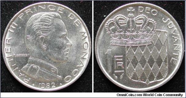 1 Franc
Nickel