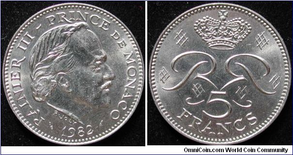 5 Francs
Nickel clad Cu-Ni