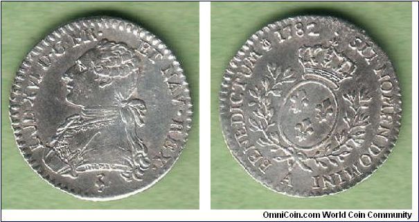 Louis XV1
12 sols 
Paris Mint