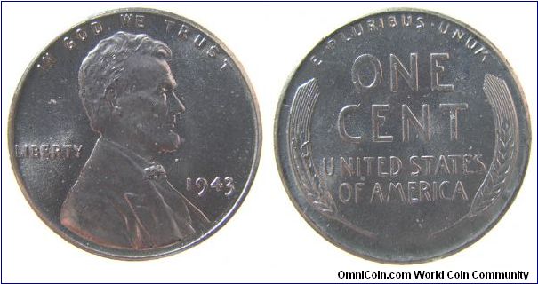 1943 Lincoln cent