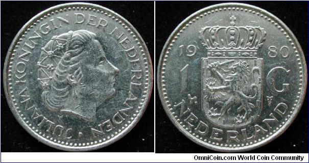 1 Gulden
Nickel