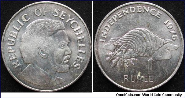 1 Rupee
Cu-Ni
Independence