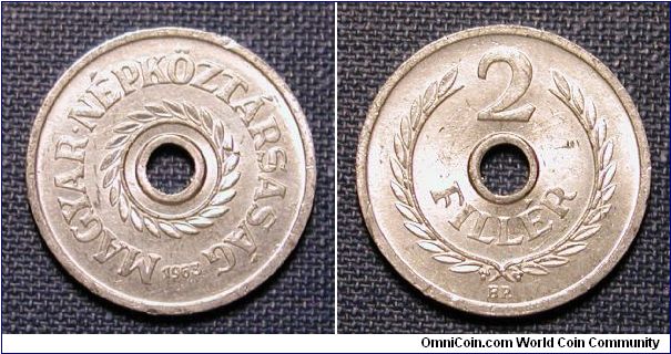 1963 Hungary 2 Filler