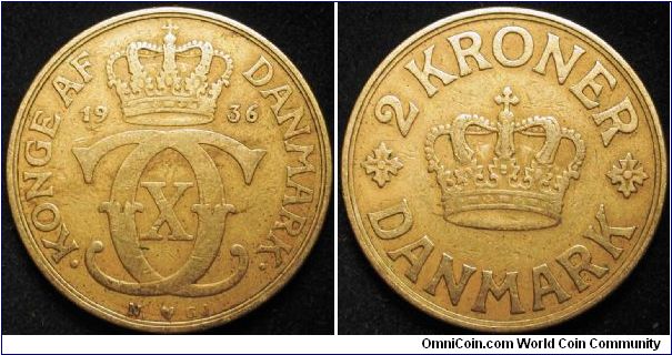 2 Kroner
Aluminium bronze