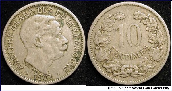 10 Centimes
Cu-Ni