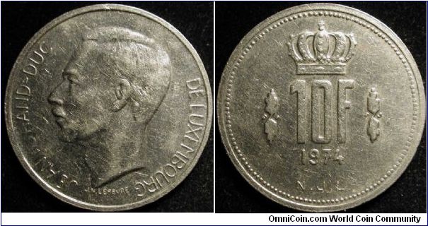 10 Francs 
Nickel