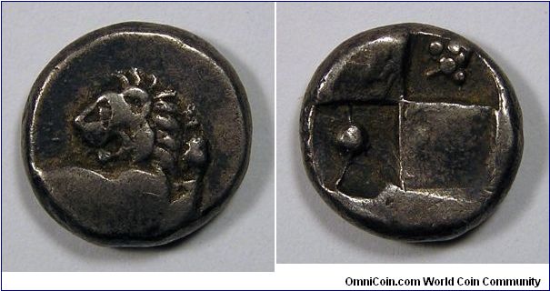 Thrace, Cherronesos; Hemidrachm, 400-350 BC