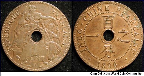 1 Cent
Bronze
French Indo-China