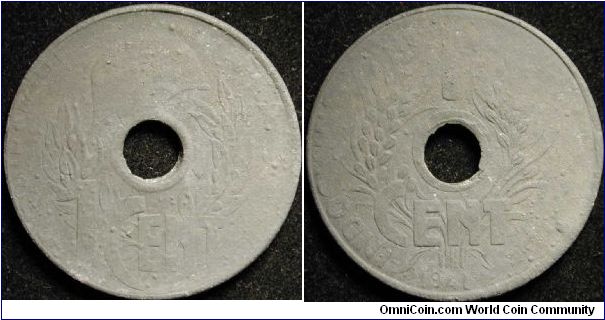 1 Cent
Zinc
French Indo-China