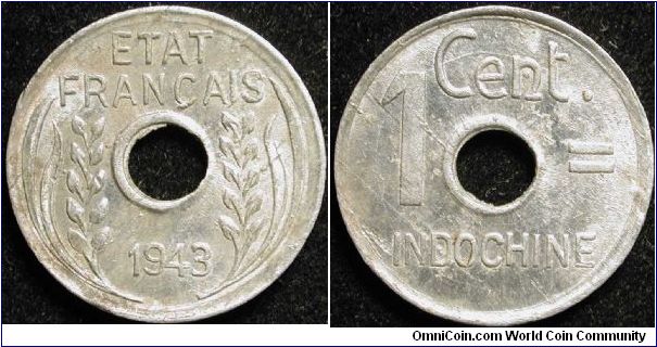 1 Cent
Aluminium
French Indo-China